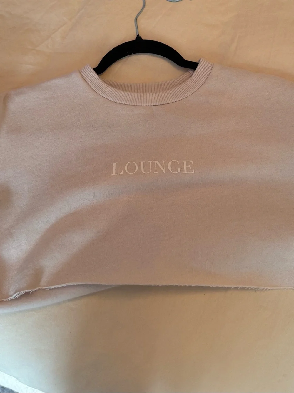 Us lounge Cream Hoodie and Jogger Set - Picture 3 of 6